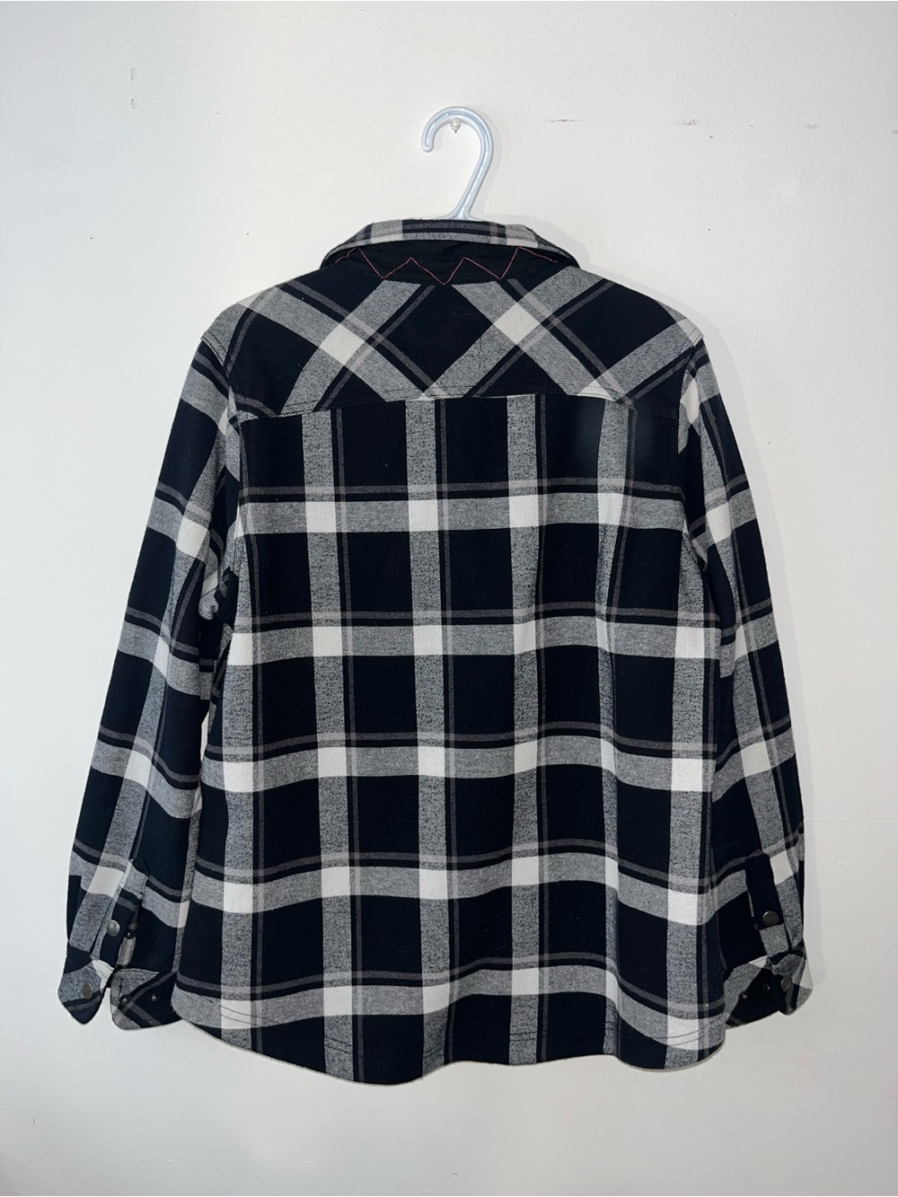 Hunter Plaid Jacket with Pink Trim - Picture 3 of 3